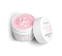 Claresa Gel de construcción de goma UV/LED, gel de goma, 8 rosas claras, 45 g