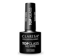 Claresa Híbrido superior sin limpieza sin lavado de cristal efecto de uñas mojadas
