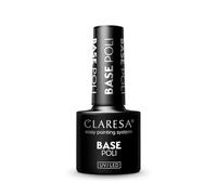 Claresa Poli Base 5 ml - UV/LED Gel de construcción y base con polvo acrílico | Fórmula libre de ácidos | Para extensión y fortalecimiento de uñas | Durabilidad profesional