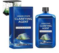 Clarificador de Agua para acuarios de acción rápida: aclara rápidamente el Agua turbia acuarios Aguas Dulce y Salada, Reduce la turbidez al Instante y es Apto para Todo Tipo Piscinas (1pcs)