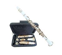 Clarinet B Plano Blanco Lacado De Oro De 20 Teclas Clarinet Instrumento De Viento Clarinetes