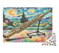 Clarinet Challenging & Brainteasing Puzzle Saxophone in Landscape for Adults & Kids Age 12 Years Up 52x38cm/1000pcs