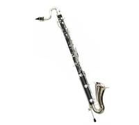 Clarinet Clarinete Bajo Clarinete Profesional Bb Llave Chapada En Plata ABS Clarinete Bajo