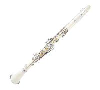 Clarinet Clarinete Bb 17 Clarinete De Color Clarinete Instrumento Profesional(White)