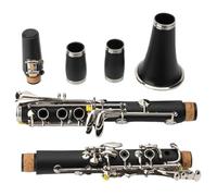 Clarinet Clarinete Bb 17 Clave Instrumento Alpaca ABS Material Del Cuerpo Clarinete