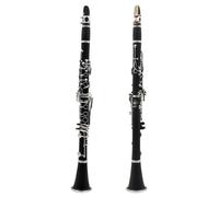 Clarinet Clarinete Bb De Baquelita De 17 Teclas Clarinete Tenor Profesional De Viento De Madera Con Caja Piezas De Instrumentos De Lengüeta