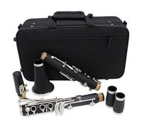 Clarinet Clarinete Bb De Baquelita De 17 Teclas Clarinete Tenor Profesional De Viento De Madera Con Caja Piezas De Instrumentos De Lengüeta