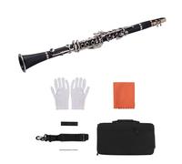 Clarinet Clarinete De 17 Teclas B Eb Para Principiantes Instrumento De Viento De Madera Para Enseñanza De Aprendizaje Musical Con Piezas