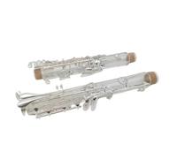 Clarinet Clarinete De Baquelita Bb De 17 Teclas Instrumento De Concierto Con Accesorios