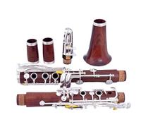 Clarinet Clarinete De Palisandro 18 Teclas Bb Palisandro Teclas Plateadas Clarinete