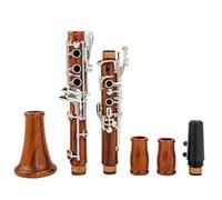 Clarinet Clarinete Profesional Bb De Palisandro Llave Chapada En Plata Clarinete De Madera Maciza