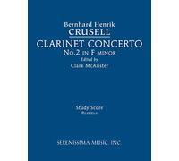 Clarinet Concerto No.2, Op.5: Study score
