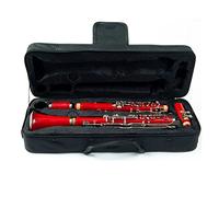 Clarinet G Tune 20-Key Material De Plástico Clarinet Playing Instrumento De Viento Clarinetes (Color : White)