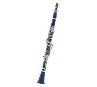 Clarinet Para Principiantes Clarinete Bb Clarinete Profesional Para Conciertos Clarinete De 17 Teclas Con Kit De Clarinete Cañas Accesorios(Blue A)