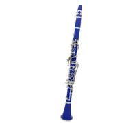Clarinet Principiante Set Clarinete Bb Clarinete Profesional Para Conciertos Clarinete De 17 Teclas Con Kit De Clarinete Cañas Accesorios(Blue B)