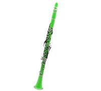 Clarinet Principiante Set Clarinete Bb Clarinete Profesional Para Conciertos Clarinete De 17 Teclas Con Kit De Clarinete Cañas Accesorios(Green)
