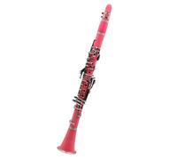 Clarinet Principiante Set Clarinete Rosa Clarinete En Si Bemol Para Principiantes Para Orquestas Escolares Adultos Con Soporte De Carcasa Rígida Guantes Parte(Set)