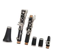 Clarinet principiantes Clarinete Bb Hecho En Japón, 17 Teclas, Instrumentos Musicales Planos, Tubo De Baquelita, Clarinete Niquelado