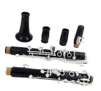 Clarinet principiantes Clarinete G Tune Clarinete De Ébano Teclas Plateadas