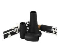 Clarinet principiantes Clarinete Para Examen De Grado Principiante, Instrumento De Juego, Llave Plateada B, Instrumento Plano De Madera Sintética