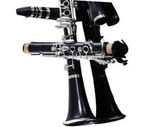 Clarinet principiantes Instrumento De Clarinete Alemán Para Principiantes, Para Aprender Si Bemol, Estudiantes De Clarinete De Baquelita Para Examen De Grado (Color : Bakelite)