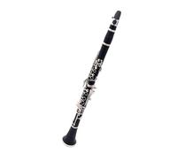 Clarinet principiantes Instrumento De Clarinete Si Bemol, Instrumento De Clarinete De 17 Teclas, Guantes De Baquelita Para Estudiantes Jóvenes, Paño De Limpieza