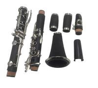 Clarinet principiantes Instrumento De Viento De Madera Profesional, Clarinete De 17 Teclas Bb Tune B, Instrumento Plano Niquelado Para Estudiantes De Taiwán