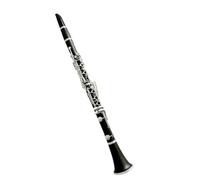 Clarinet principiantes Instrumentos De Viento Clarinete Níquel Baquelita Sib 17 Teclas