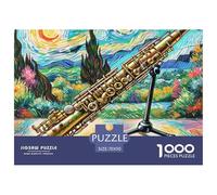 Clarinet Puzzle 1000 Pezzi Compact Box Offrire in Regalo Gioco Familiare Festa Aziendale Regalo per Amore E Amico per Adulti E Bambini Dai 14 Anni In Su 70x50cm/1000pcs