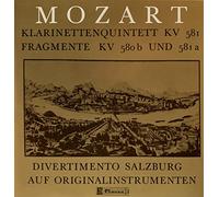 Clarinet Quintet, 2 Fragments. (Divertimento Salzburg)
