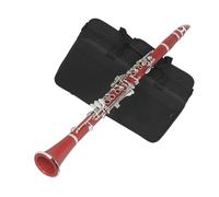 Clarinete 17 teclas en clave de Bb Material del cuerpo de baquelita seleccionado Superficie niquelada