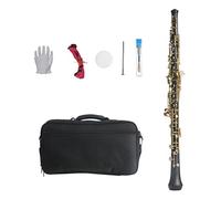 Clarinete ABS 17 Llave BB Flat Clarinet Con Guantes De Tela De Limpieza 10 Cañas Clarinetes