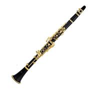 clarinete bajo 17-key double-section beginner-level professional performance gold-plated key clarinet