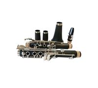 clarinete bajo 17 teclas B instrumentos musicales planos tubo de baquelita clarinete niquelado calidad exquisita por dentro y por fuera