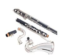 clarinete bajo Bajo C 18 teclas Caucho duro natural/baquelita