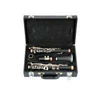 clarinete bajo Chapado en níquel 17 teclas teclas de níquel y plata clarinete Alto baquelita mano de obra exquisita tono rico buena calidad de sonido