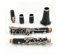 clarinete bajo Clarinete 17 teclas Bb baquelita material del cuerpo del tubo Clarinete