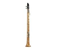 clarinete bajo Clarinete Alto Principiante Adulto Occidental Mini Instrumento Musical Excelente Rendimiento(Gold)