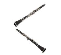 clarinete bajo Clarinete B plano de 17 teclas clarinete B clarinete de baquelita plano instrumento de examen para principiantes clarinete