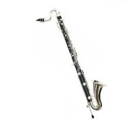 clarinete bajo Clarinete bajo Clarinete profesional LOWE-Bb Tune Teclas plateadas ABS