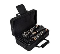 clarinete bajo Clarinete Bb 17 teclas Sib Klarnet/material de baquelita Clarinete adecuado para cualquier intérprete