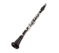 clarinete bajo Clarinete Bb clarinete madera compuesta clarinete 17 teclas llave de níquel plata caja de instrumentos musicales boquilla cañas