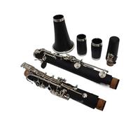 clarinete bajo Clarinete Bb de 17 teclas tubo negro material de baquelita tono hermoso