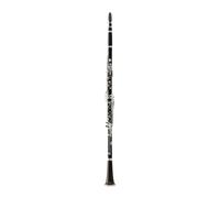 clarinete bajo Clarinete Bb profesional clarinetes de madera de baquelita instrumentos musicales con llave de níquel y plata tono rico