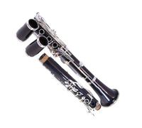 clarinete bajo Clarinete Bb profesional Clarinetes Llave de alpaca buena elasticidad y no es fácil de deformar