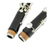 clarinete bajo Clarinete BB Teclas chapadas en plata Cuerpo de tubo fácil de mantener