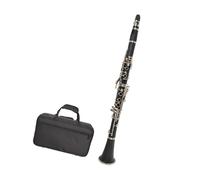 clarinete bajo Clarinete blanco 17 teclas Bb B tono plano instrumento de viento de madera profesional clarinete de baquelita pieza de instrumento musical