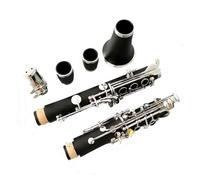 clarinete bajo Clarinete C Niquelado Instrumento de 17 teclas Buen material Buena tecnología Garantía de calidad del sonido