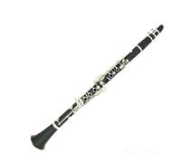 clarinete bajo Clarinete/clarinete de baquelita de doble sección de 17 teclas instrumento para principiantes clarinete de actuación profesional para examen