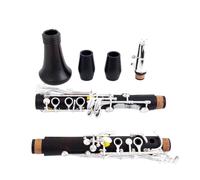 clarinete bajo Clarinete Clarinete Sib Clarinete de madera de ébano 17 teclas Granadilla Sib Klarnet